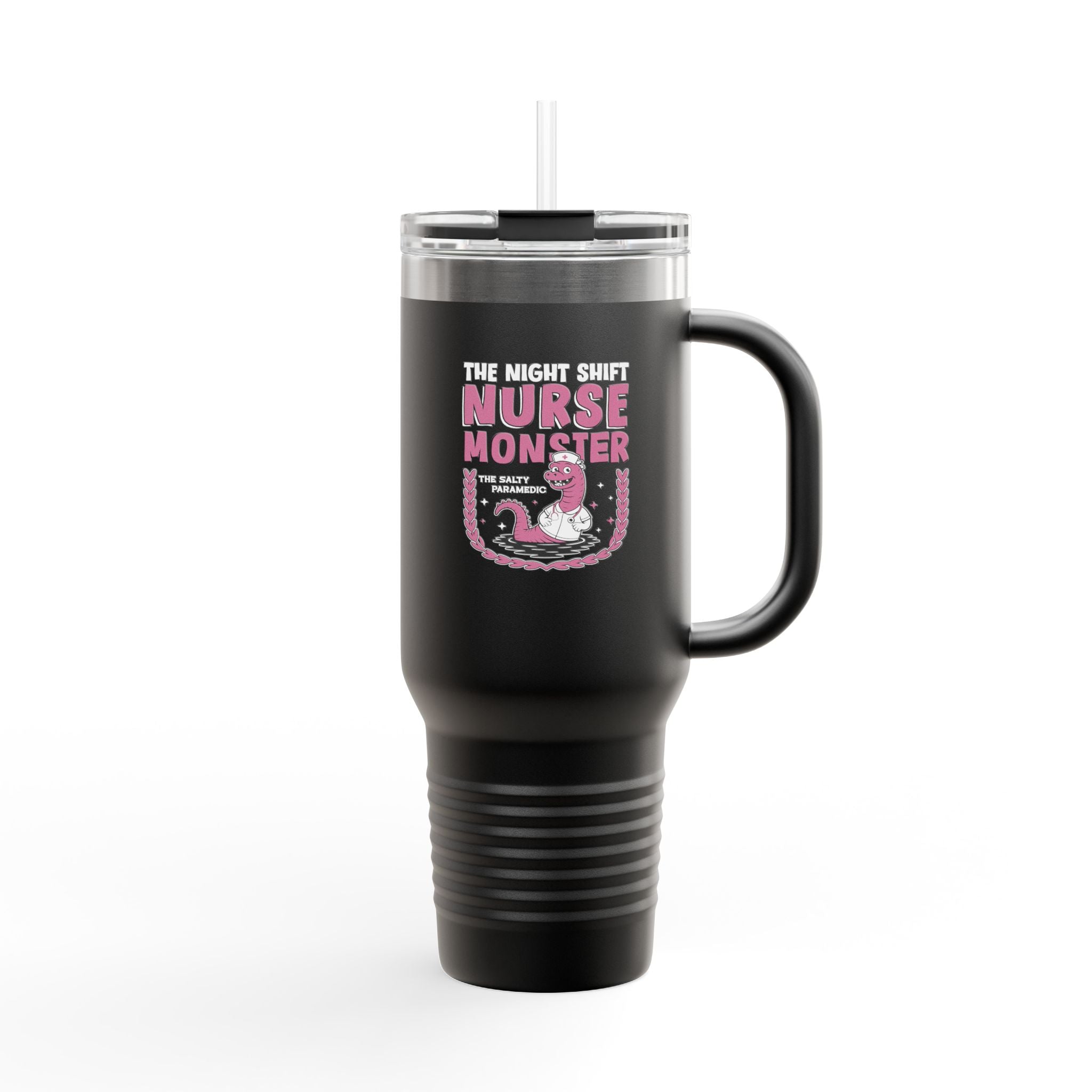 Night Shift Nurse Monster Tumbler