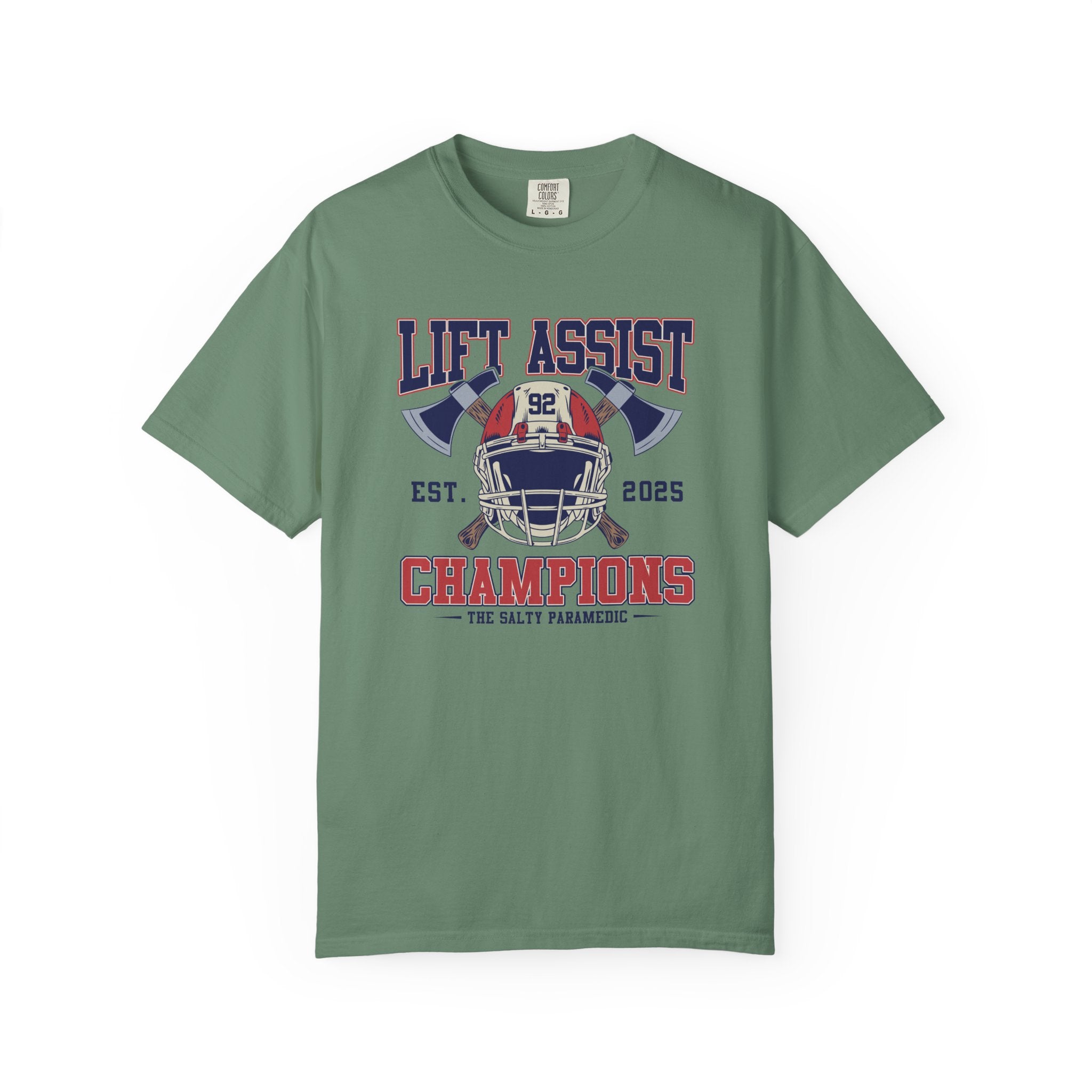 Lift Assist Champions T-Shirt (Graphic on Front)