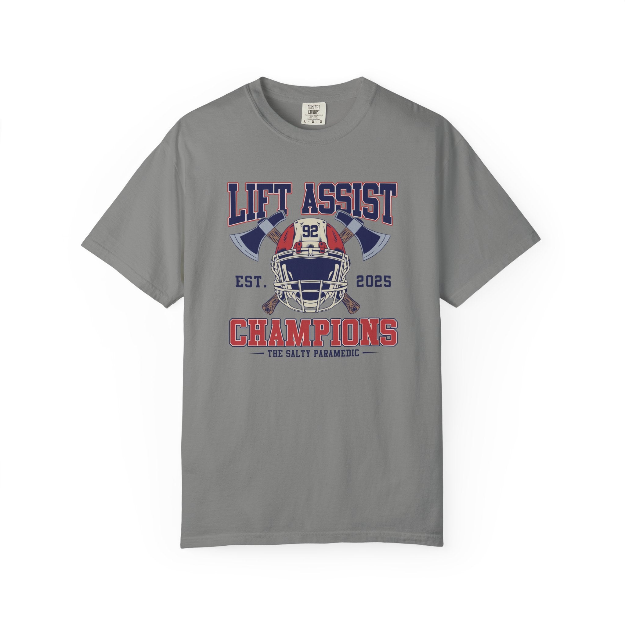 Lift Assist Champions T-Shirt (Graphic on Front)