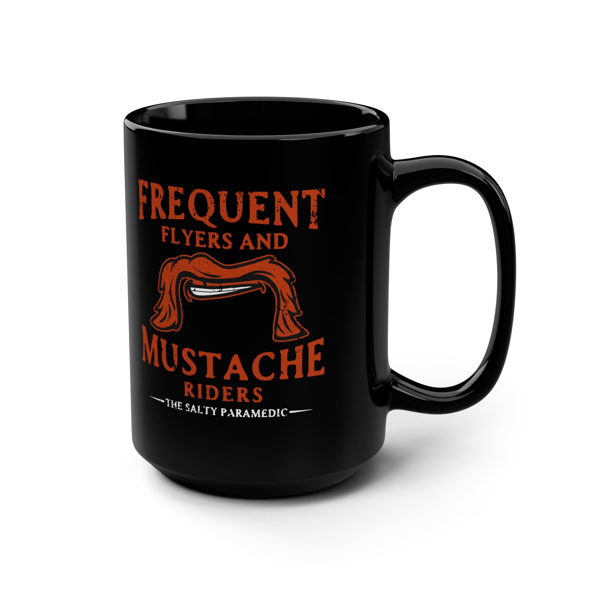 Frequent Flyers & Mustache Riders Coffee Mug